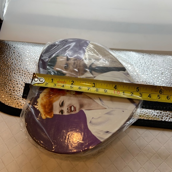 VTG Vandor I Love Lucy Retro Lucy & Ricky Heart Shape Cardstock Trinket Box NEW! - Picture 11 of 13